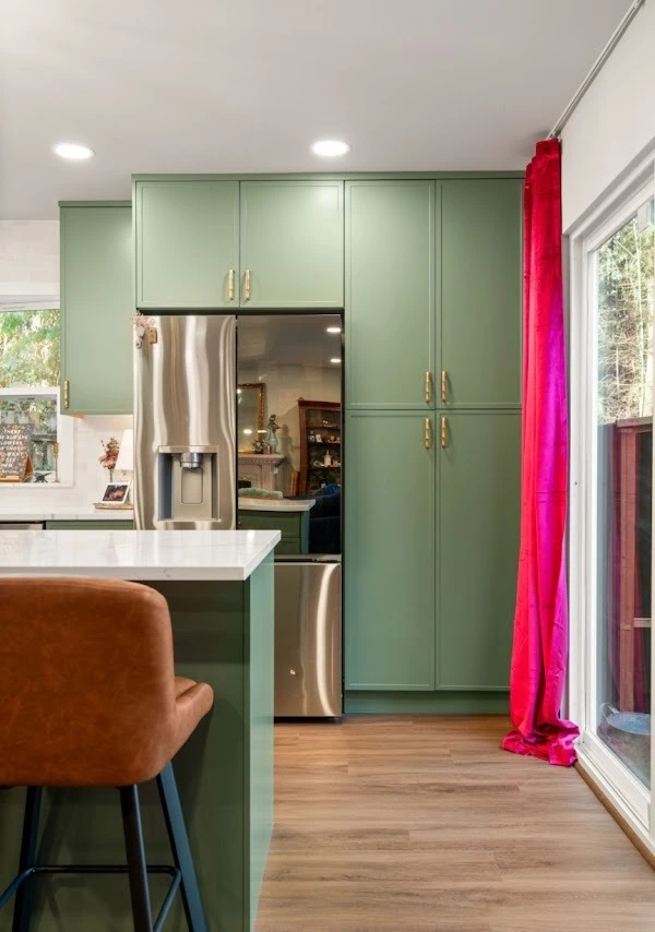 A Complete Kitchen and Living Space Project in Kirkland, WA After 3