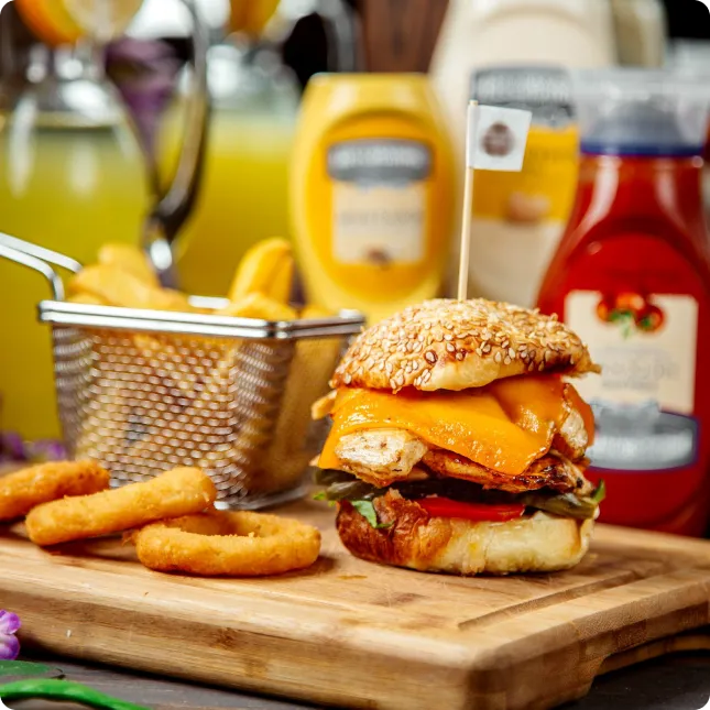 Fast food meal