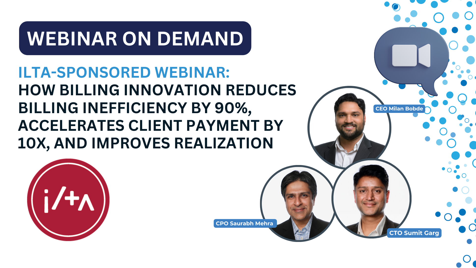 Oddr ILTA Webinar - How Billing Innovation Reduces Inefficiency by 90%, Speeds Up Payments by 10x, and Enhances Realization