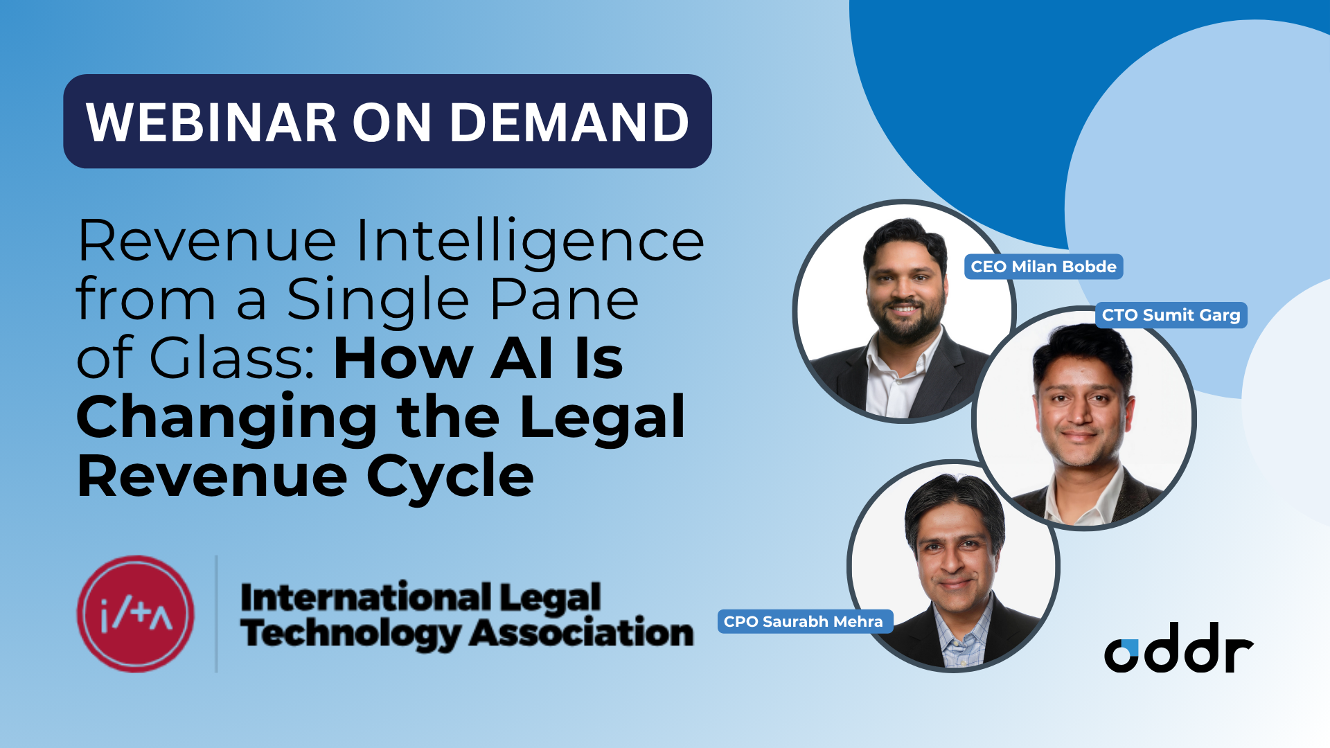 Revenue Intelligence from a Single Pane of Glass: How AI Is Changing the Legal Revenue Cycle