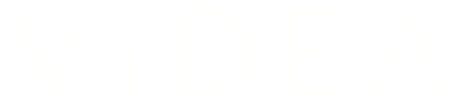 Text logo showing the word 'VIDEA' in a modern, minimalist font with white letters on a transparent background.