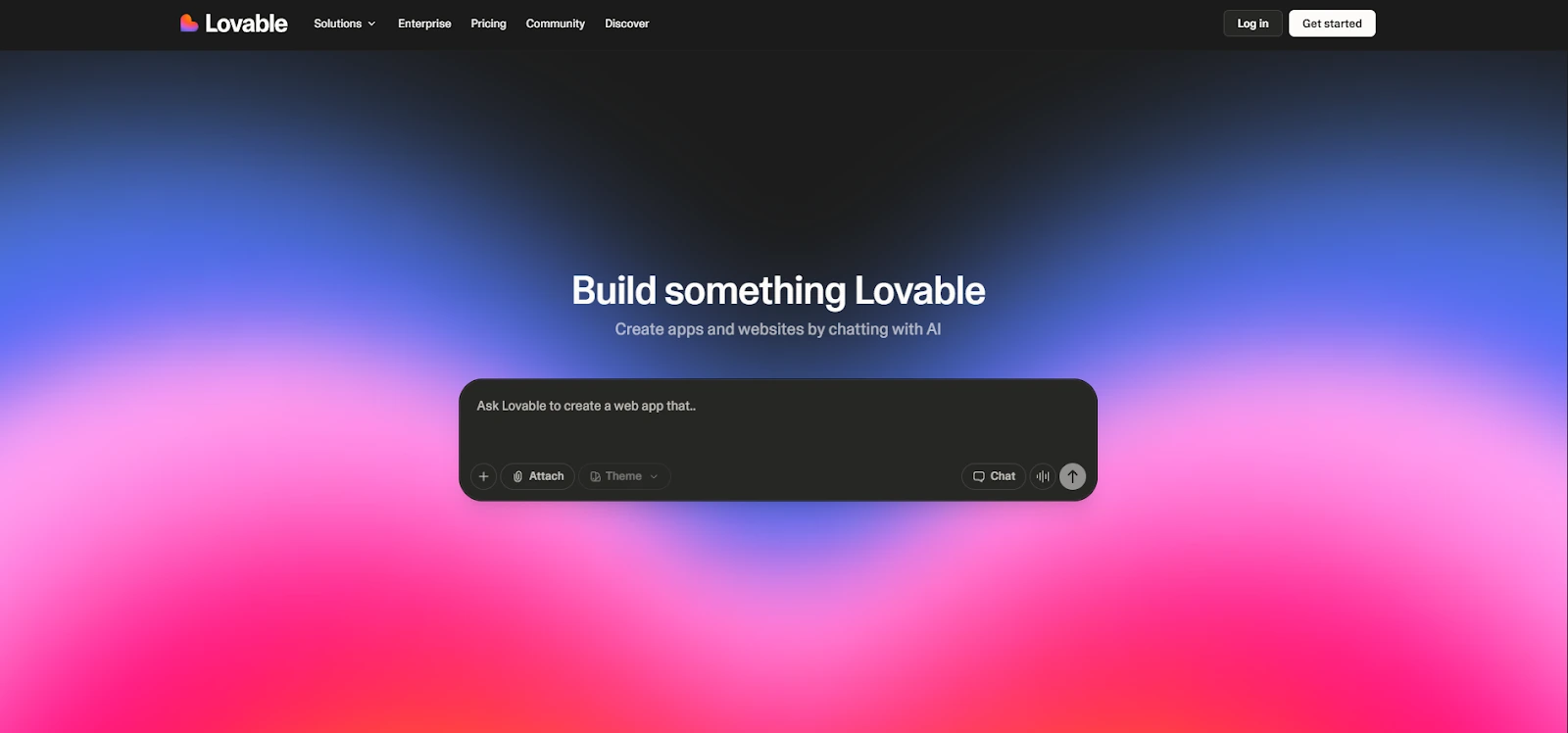 Create apps and websites seamlessly with Lovable’s AI