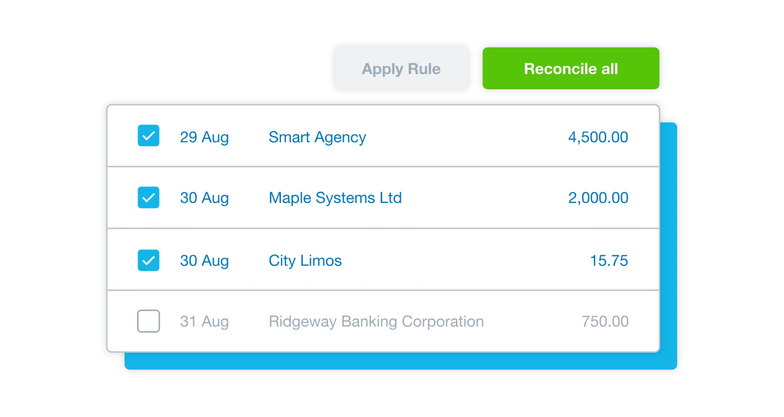Automate reconciliation and cut down manual bookkeeping