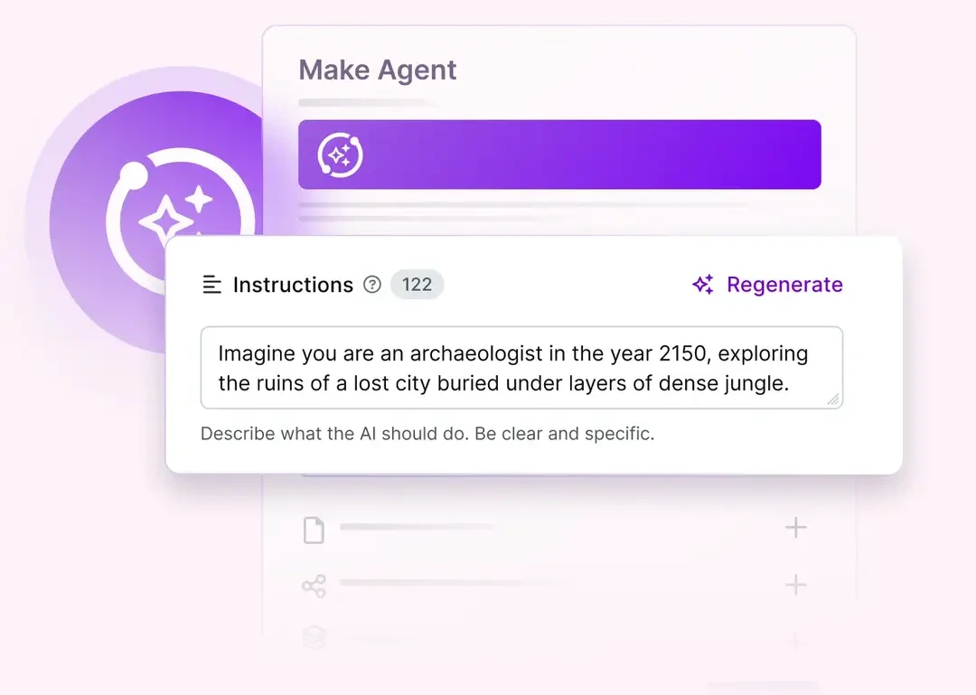 Build AI-powered workflows without code using Make’s AI agent