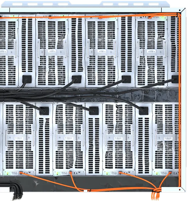 I9 Pro device seen from the top with wires visible