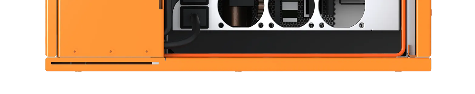 Lower part of the orange Bitpod