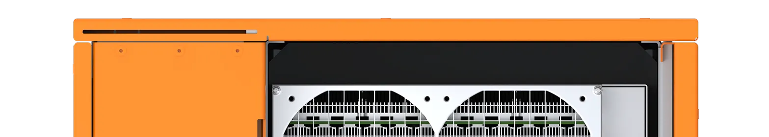 Upper part of the orange Bitpod