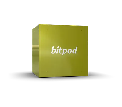 Bitpod device in Juicy Green color