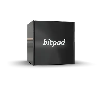 Bitpod device in Midnight Black color