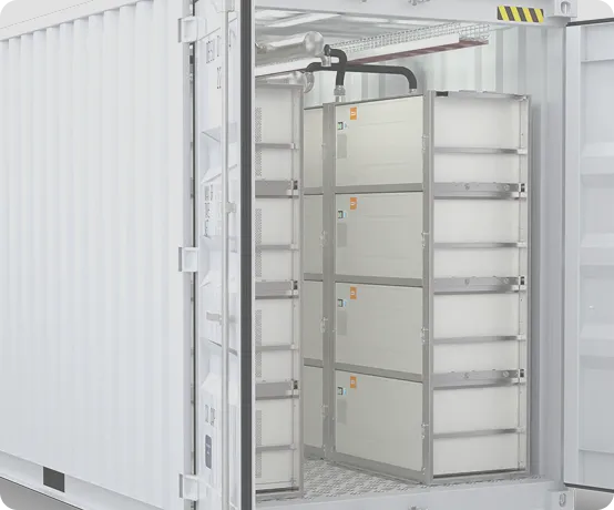Opened immersion rack