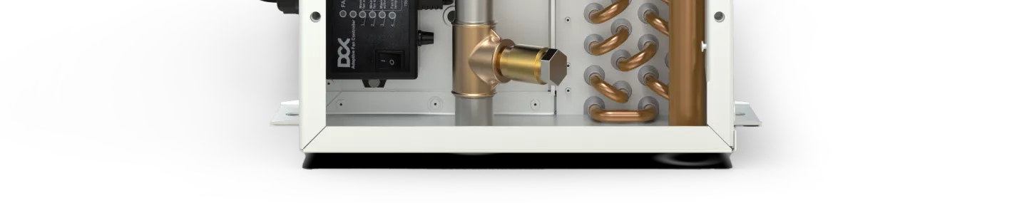 Lower dry cooler