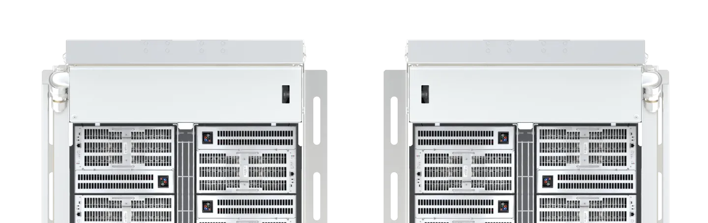 Upper part of immersion rack