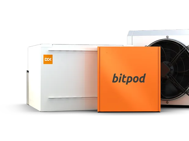DCX Bitpod, PRO9 and Dry cooler devices