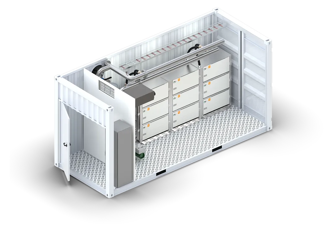 Immersion mining container