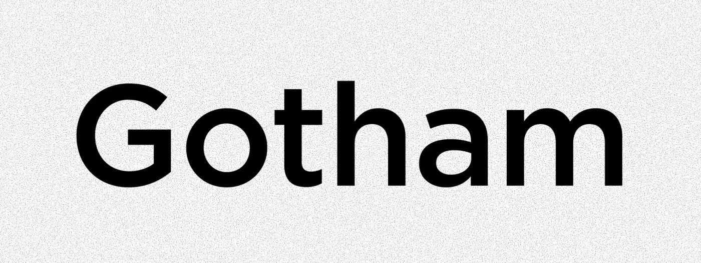 An image with the text: Gotham.