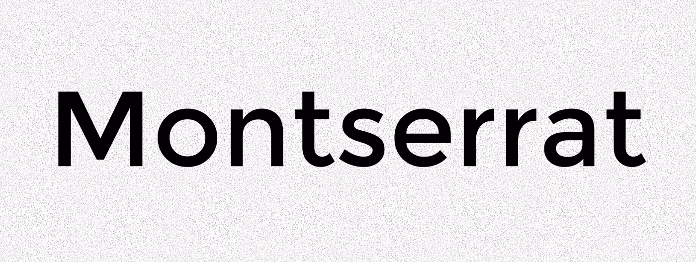 An image with the text: Montserrat.