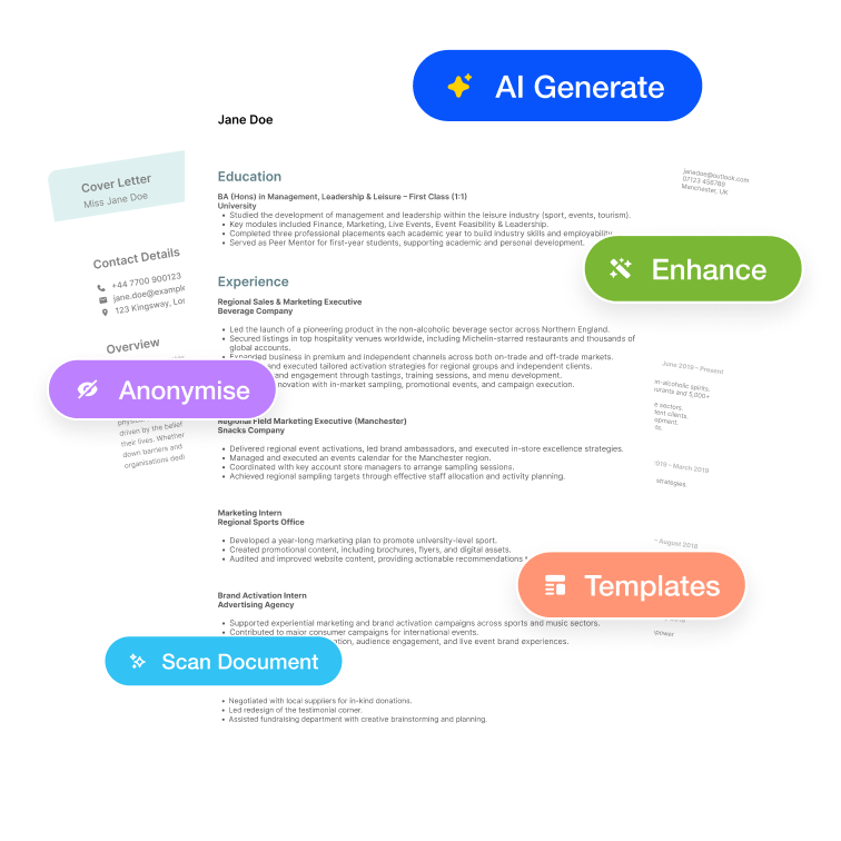 AI CV Formatting