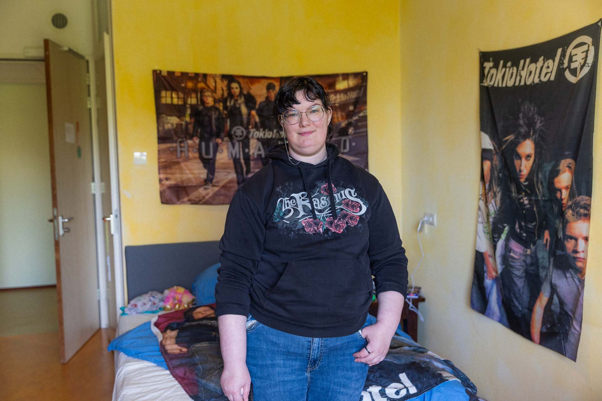 bewoner laat kamer zien bij zelfstandig wonen op dijkgatshoeve