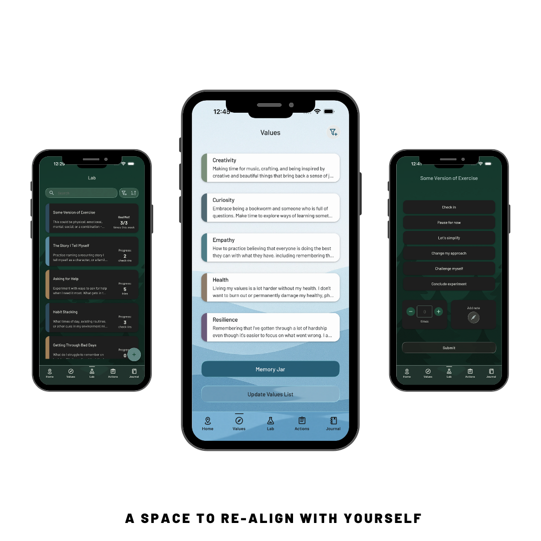 A space to re-align with yourself