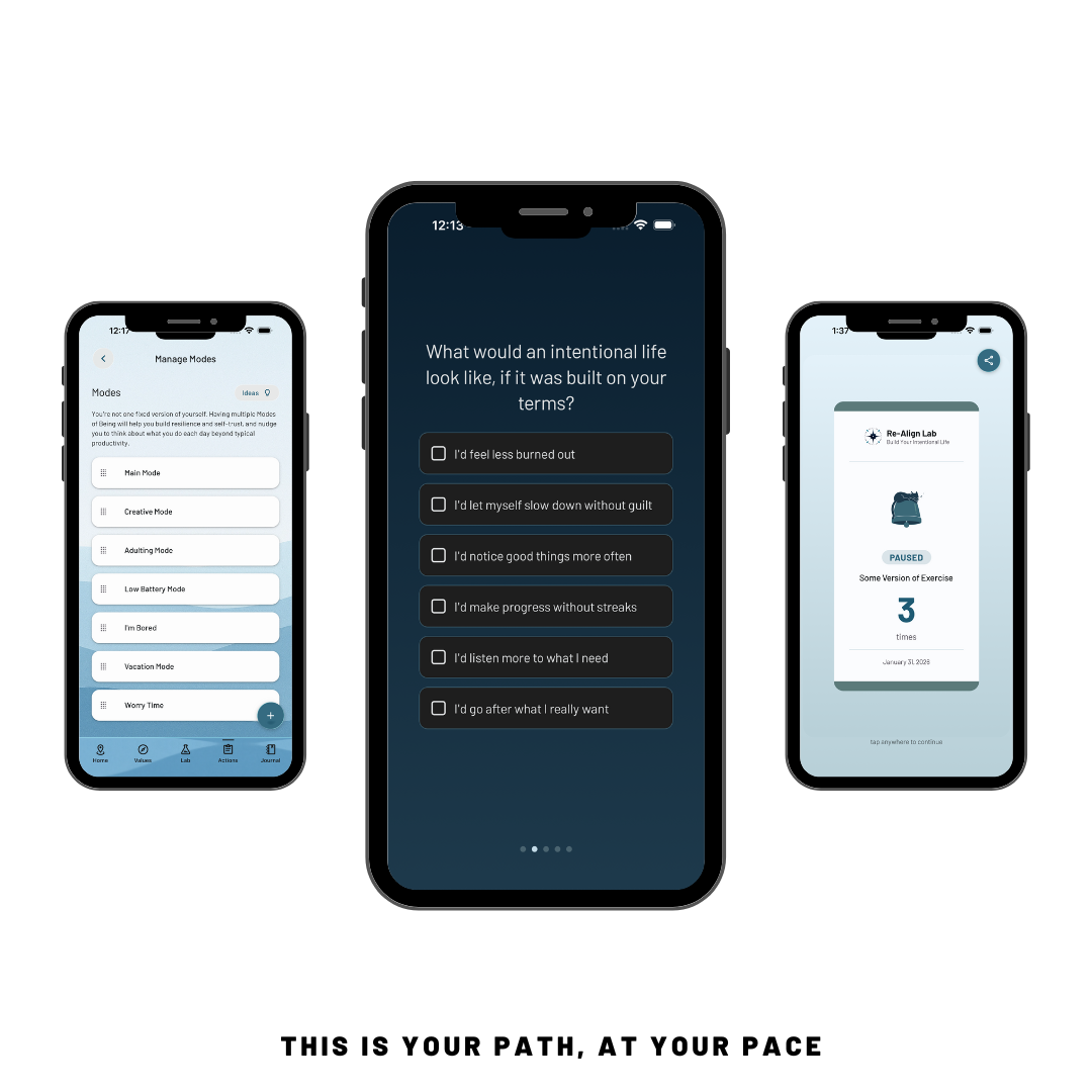 This is your path, at your pace