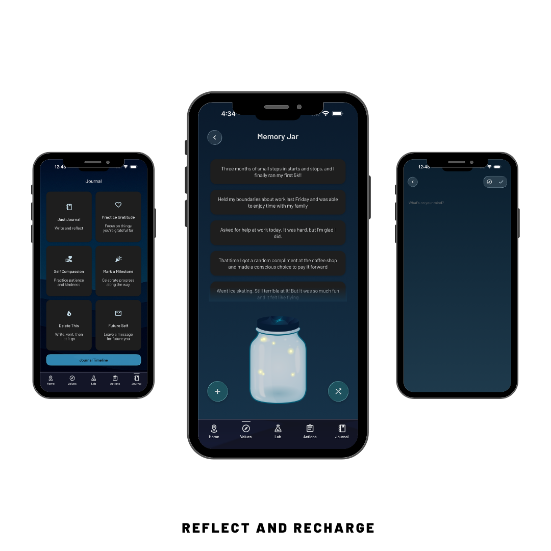 Reflect and recharge