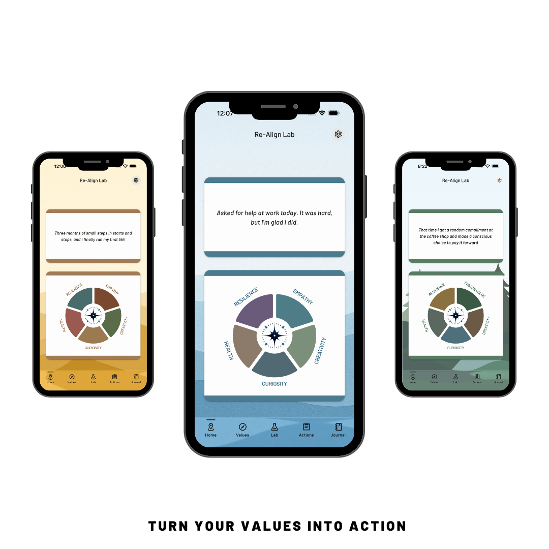 Turn your values into action
