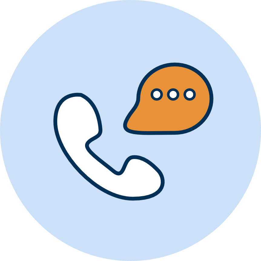 Phone contact icon