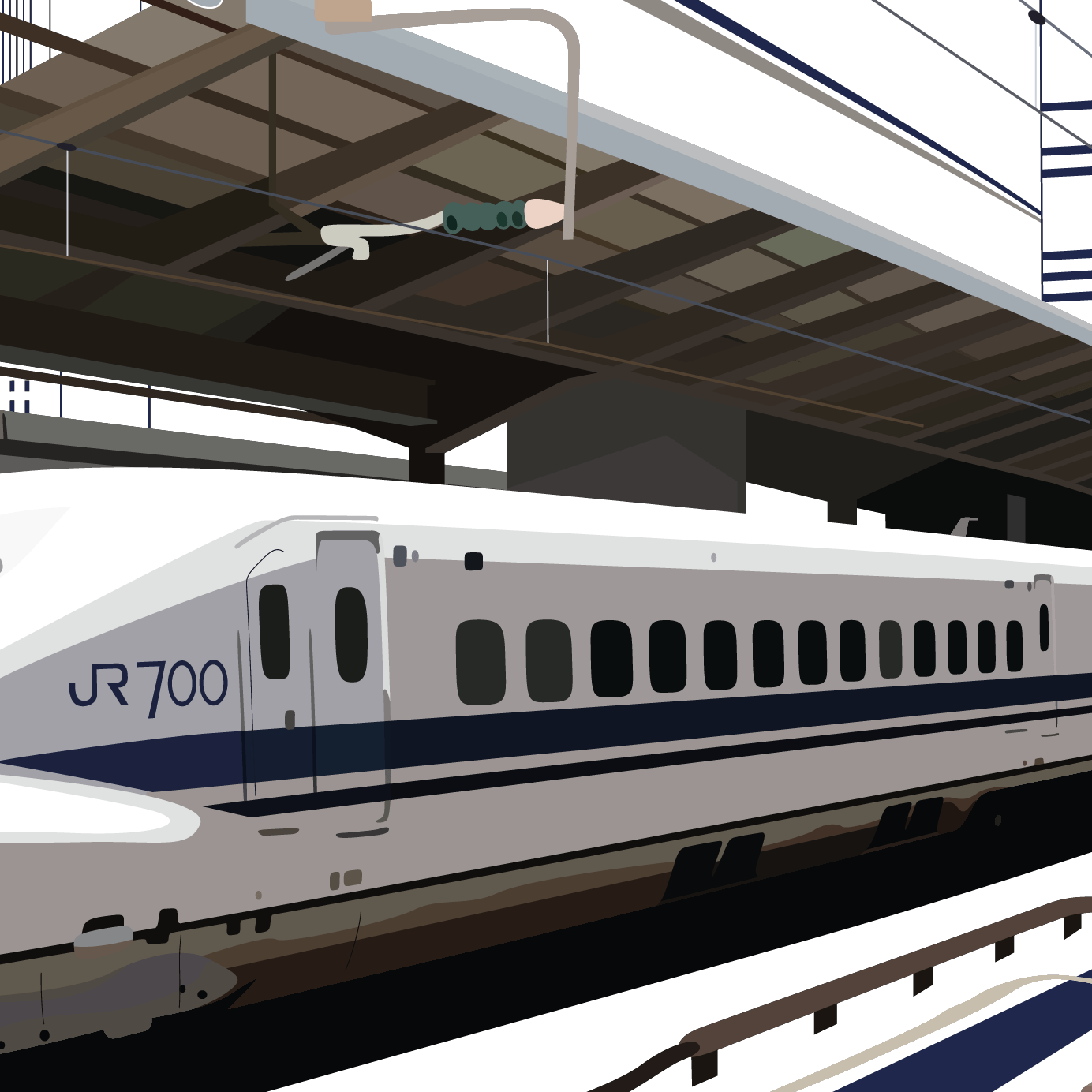 Nagakawart JR700 series - classic