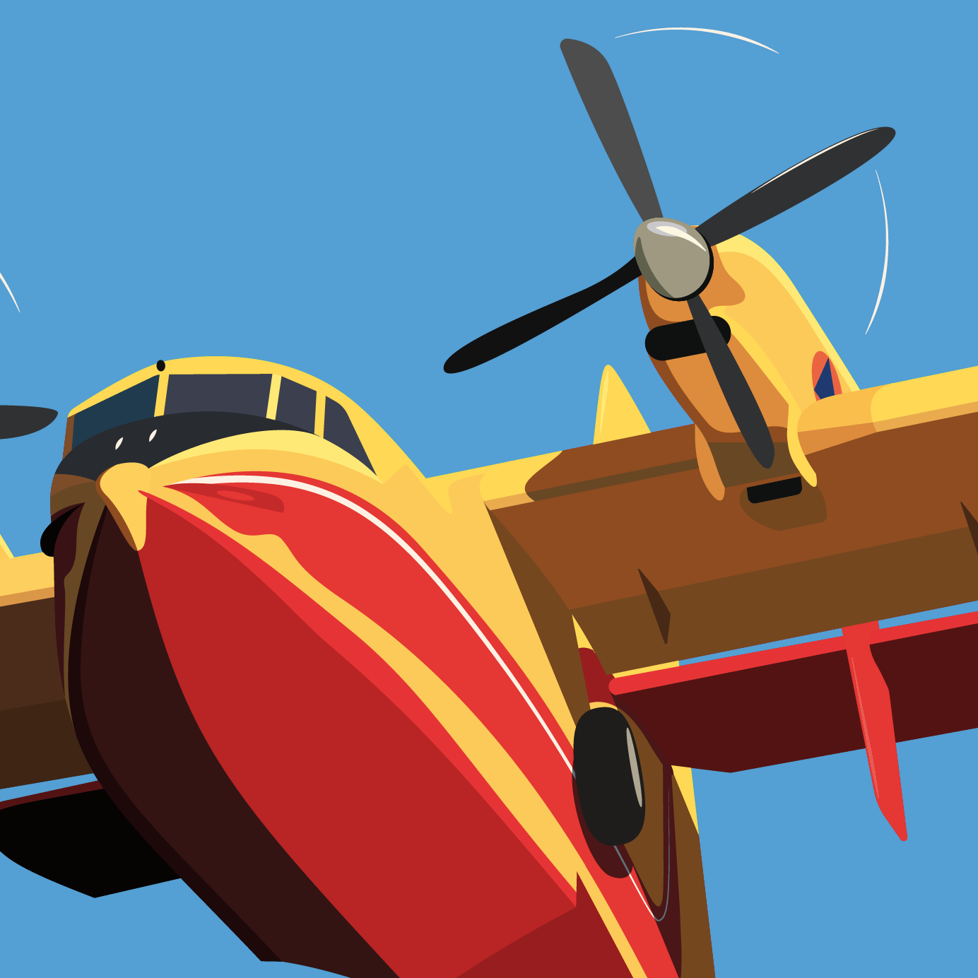 Nagakawart Canadair CL415 - Pélican