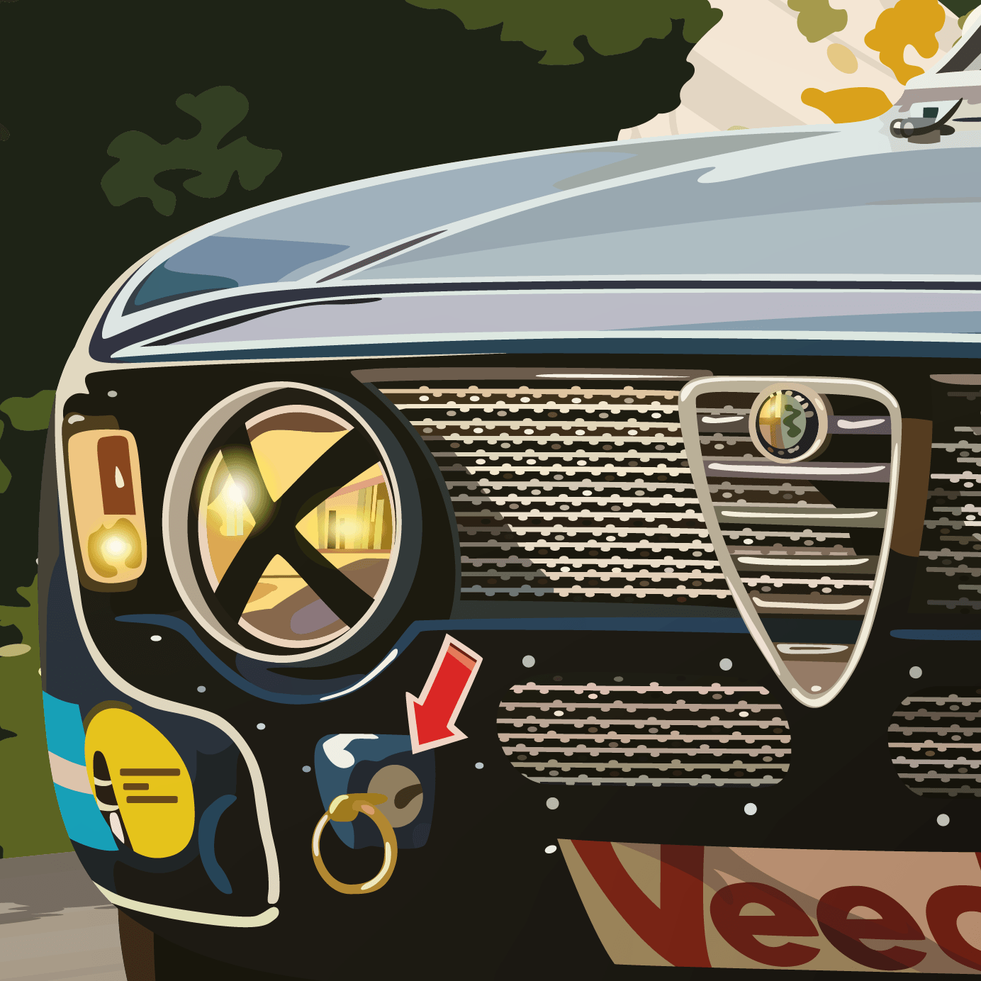 Nagakawart Alfa Romeo Giulia Sprint GTA 1600