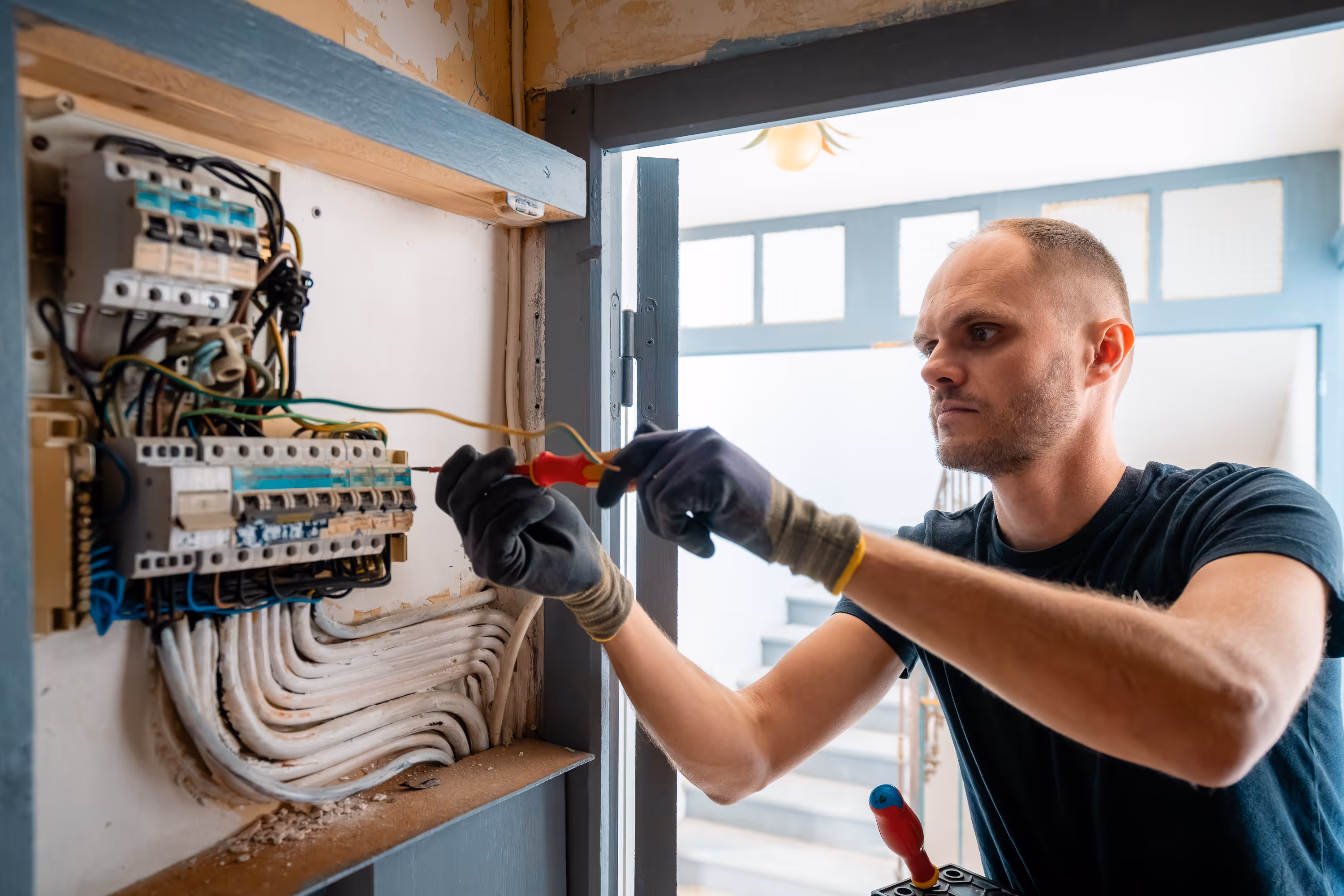 Remise à neuf de de tableau électrique professionnels par Delna Solutions dans l'Aude et l'Hérault