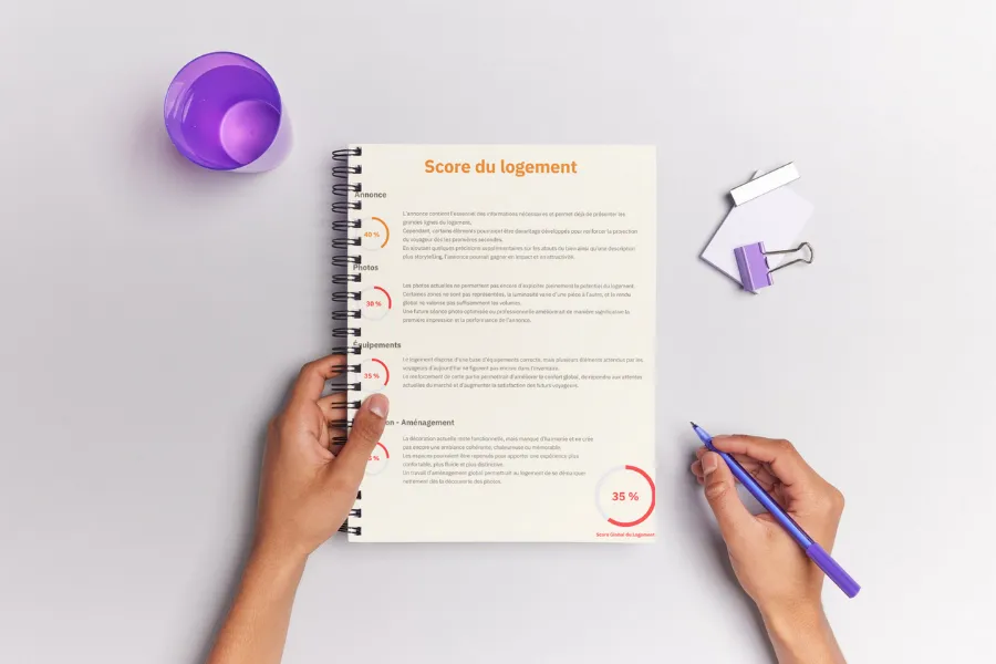 score logement audit airbnb