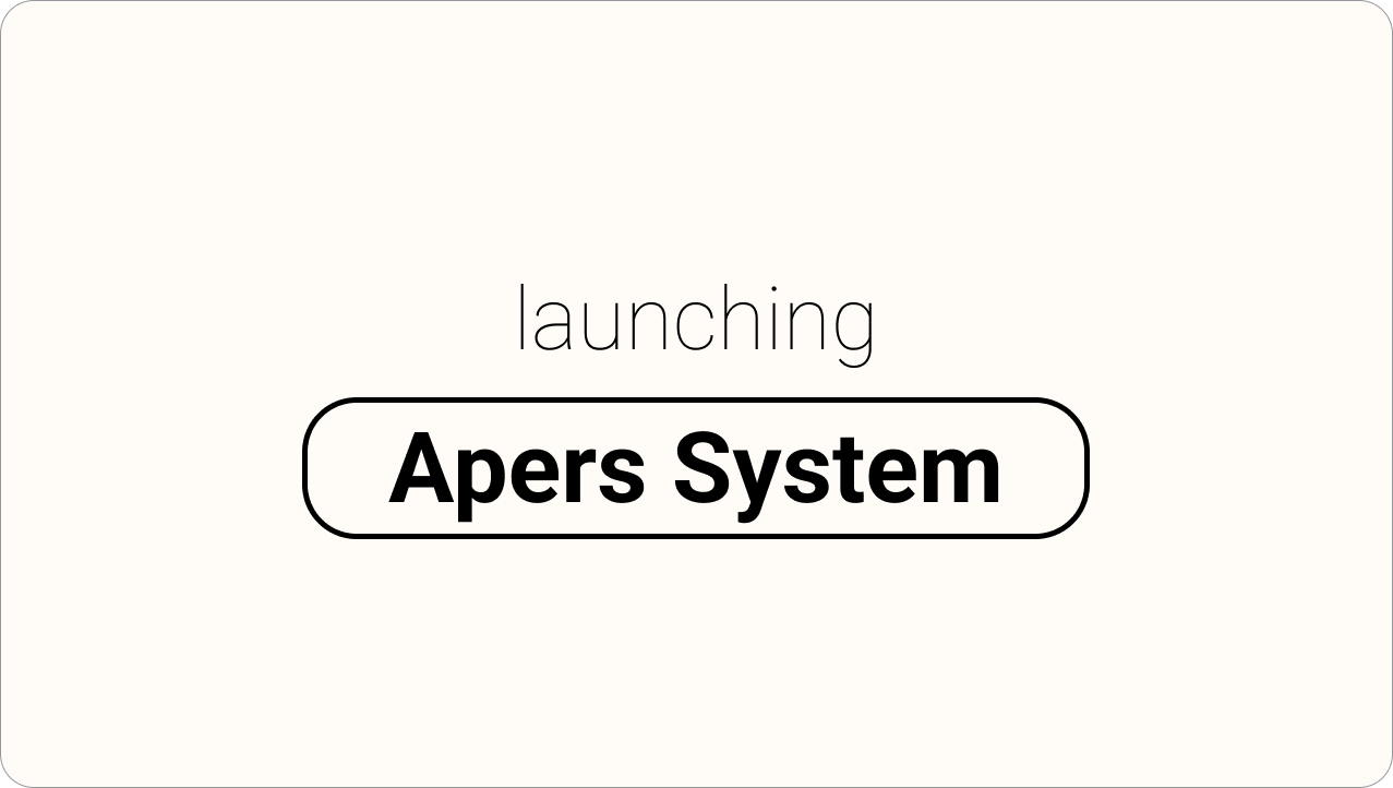 Our story of Apers