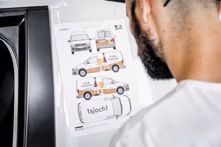 Volkswagen laten beletteren