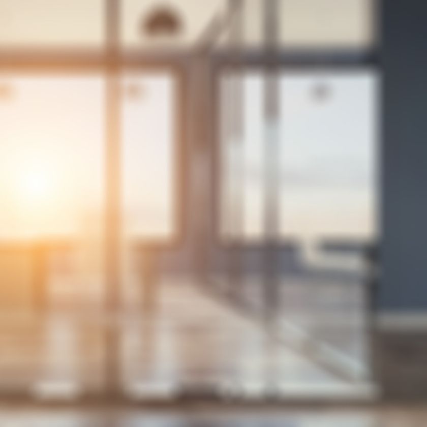 Sonneneinstrahlung in Sitzungszimmer YU Broker AG