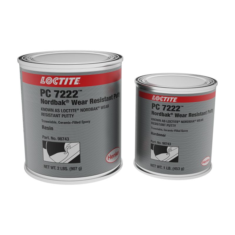 LOCTITE® PC 7222 Nordbak® Wear Resistant Putty Wear Resistant Putty