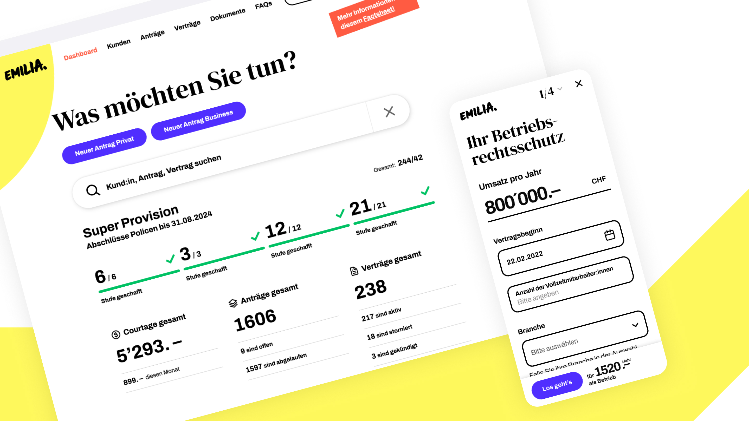 Emilia - Legal Insurance PWA