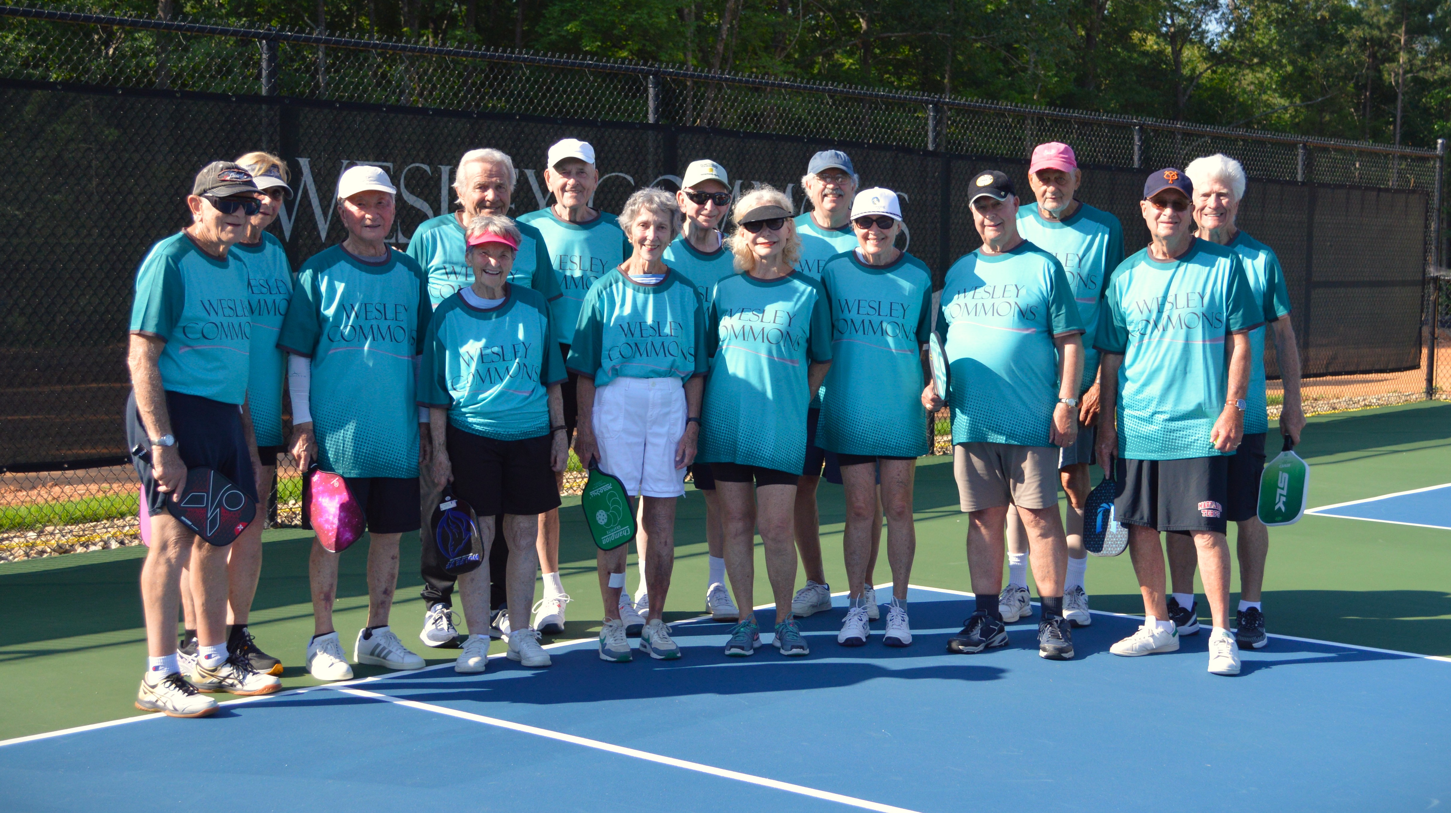 How Pickleball Keeps Wesley Commons Residents Active, Connected, and Smiling