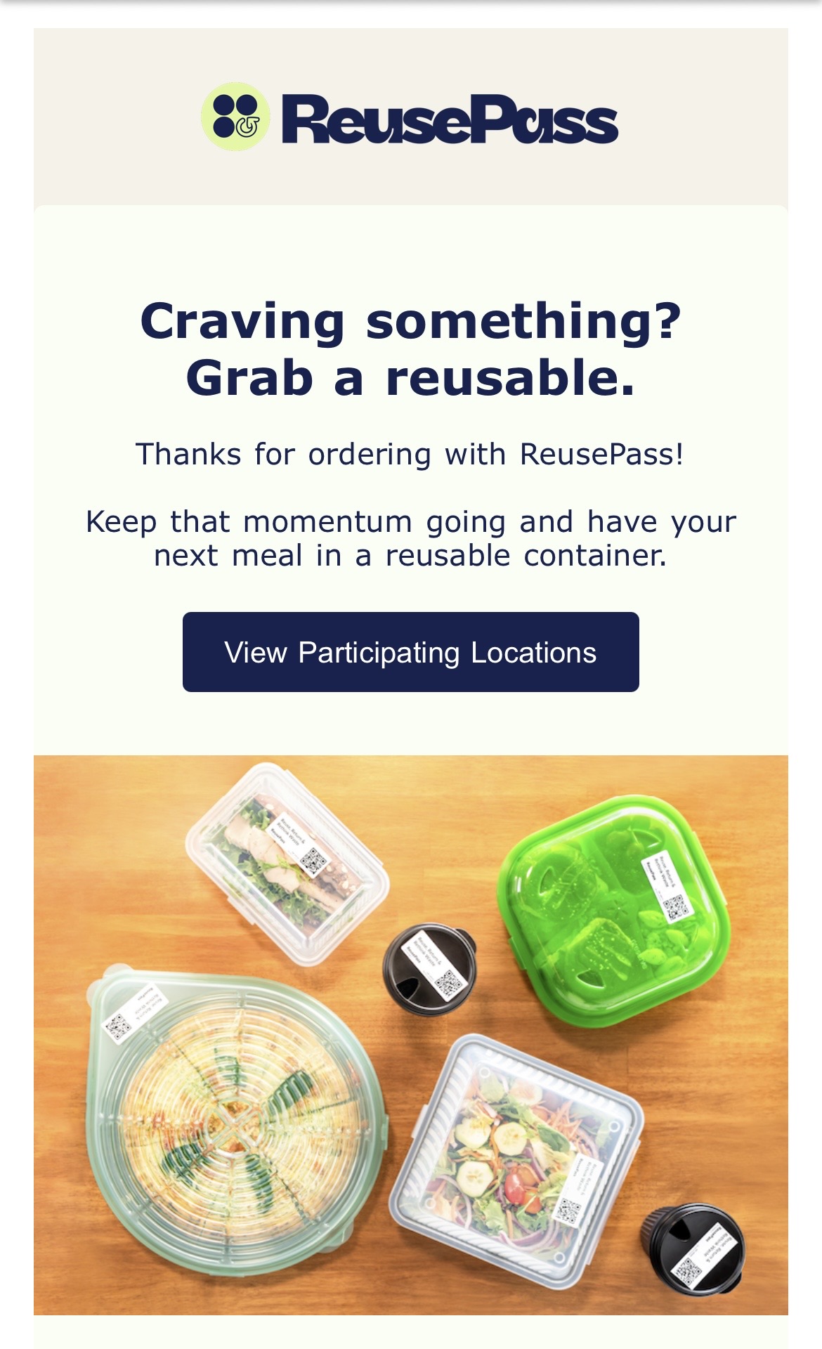 ReusePass email example
