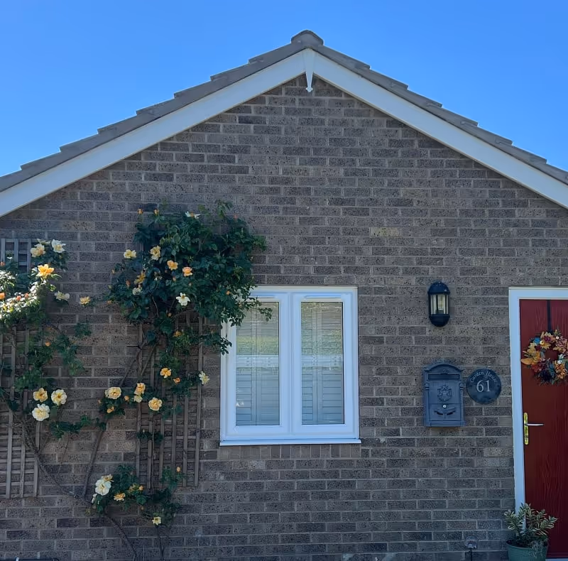 Newly fitted roof