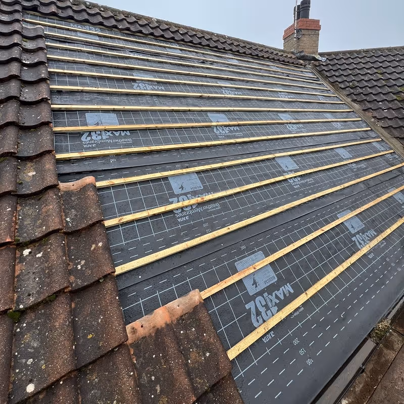 Roof installation in Clare