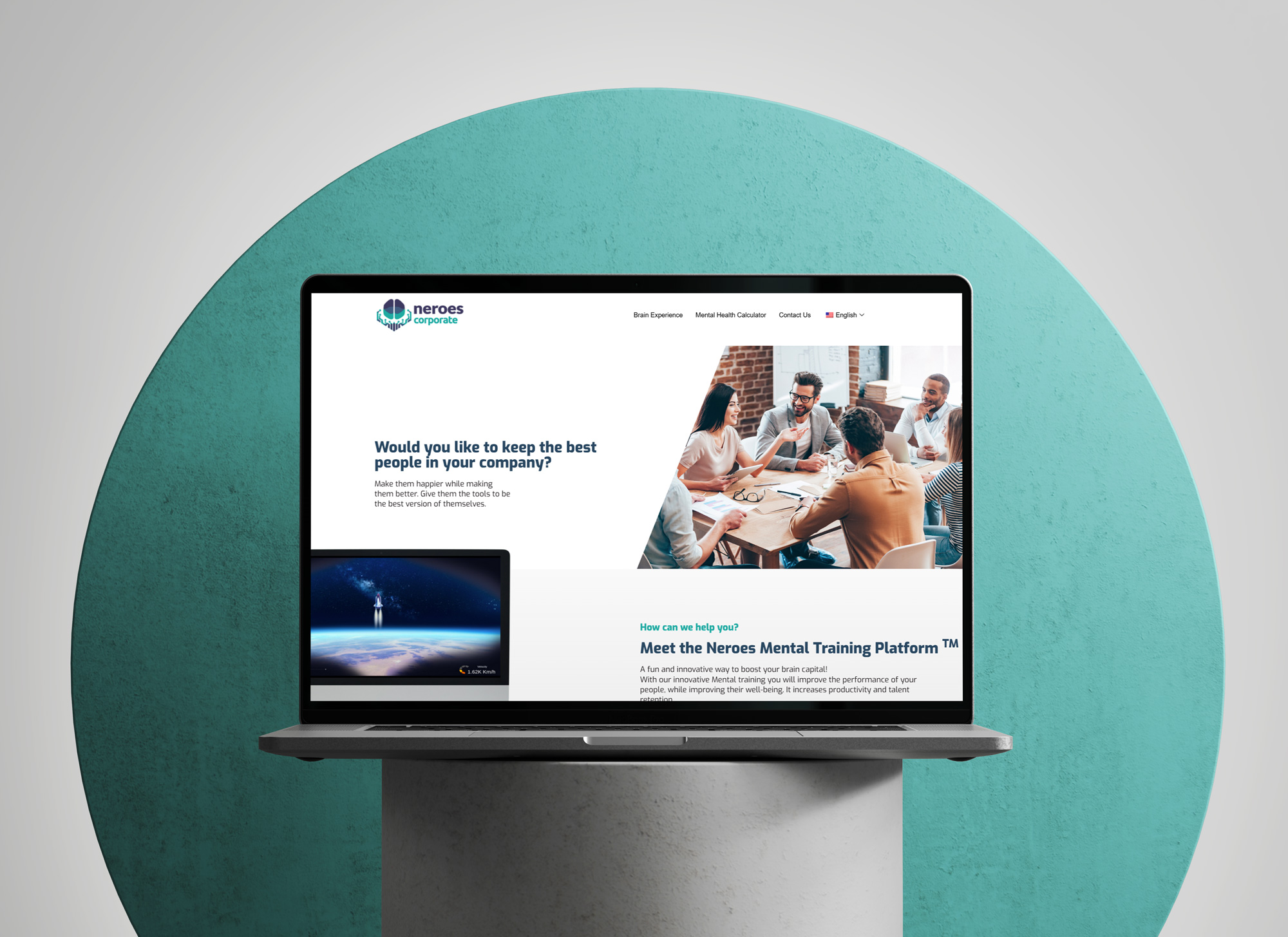 Neroes — wordpress website development portfolio project