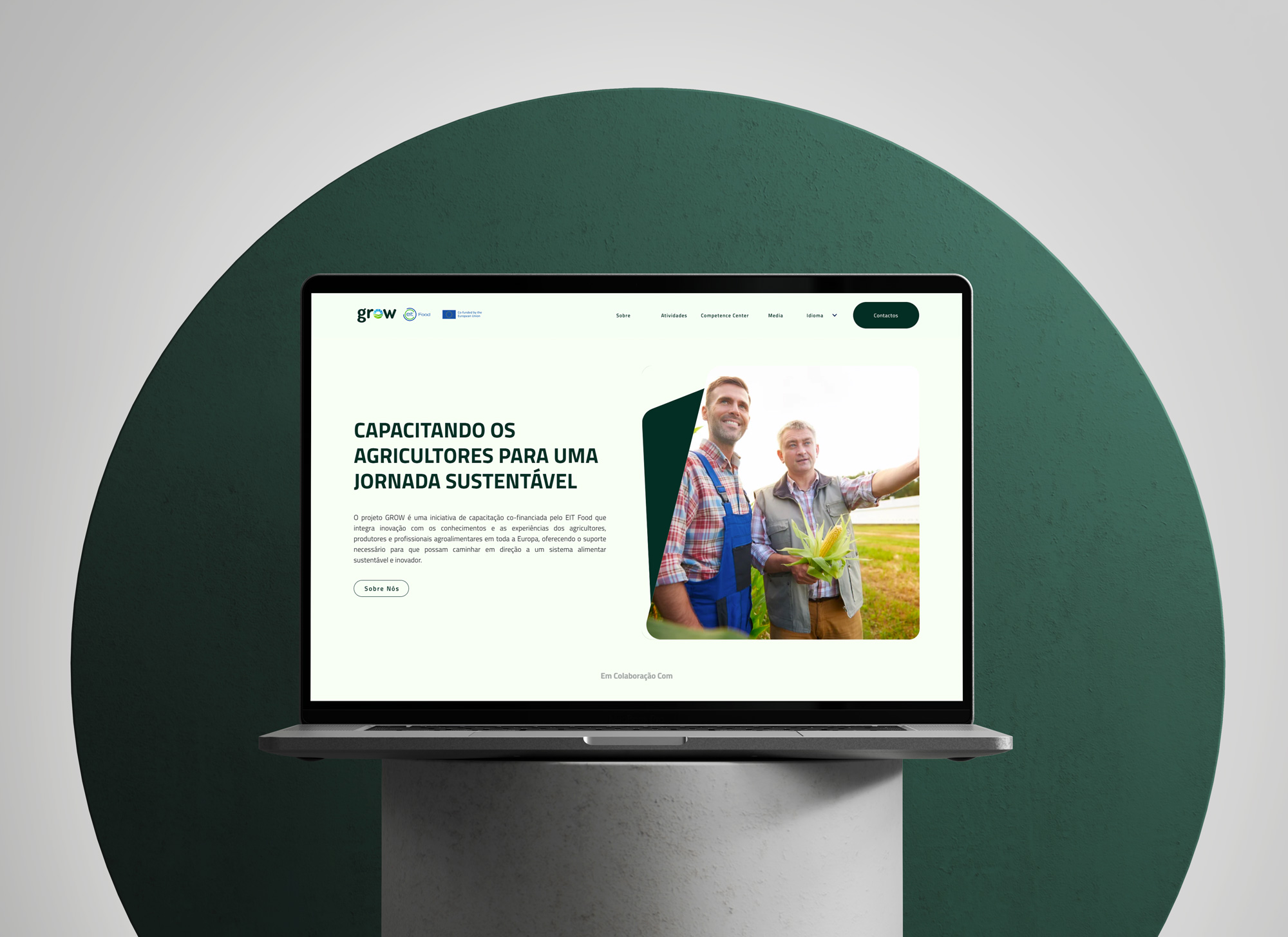 GROW Project — webflow website design portfolio project