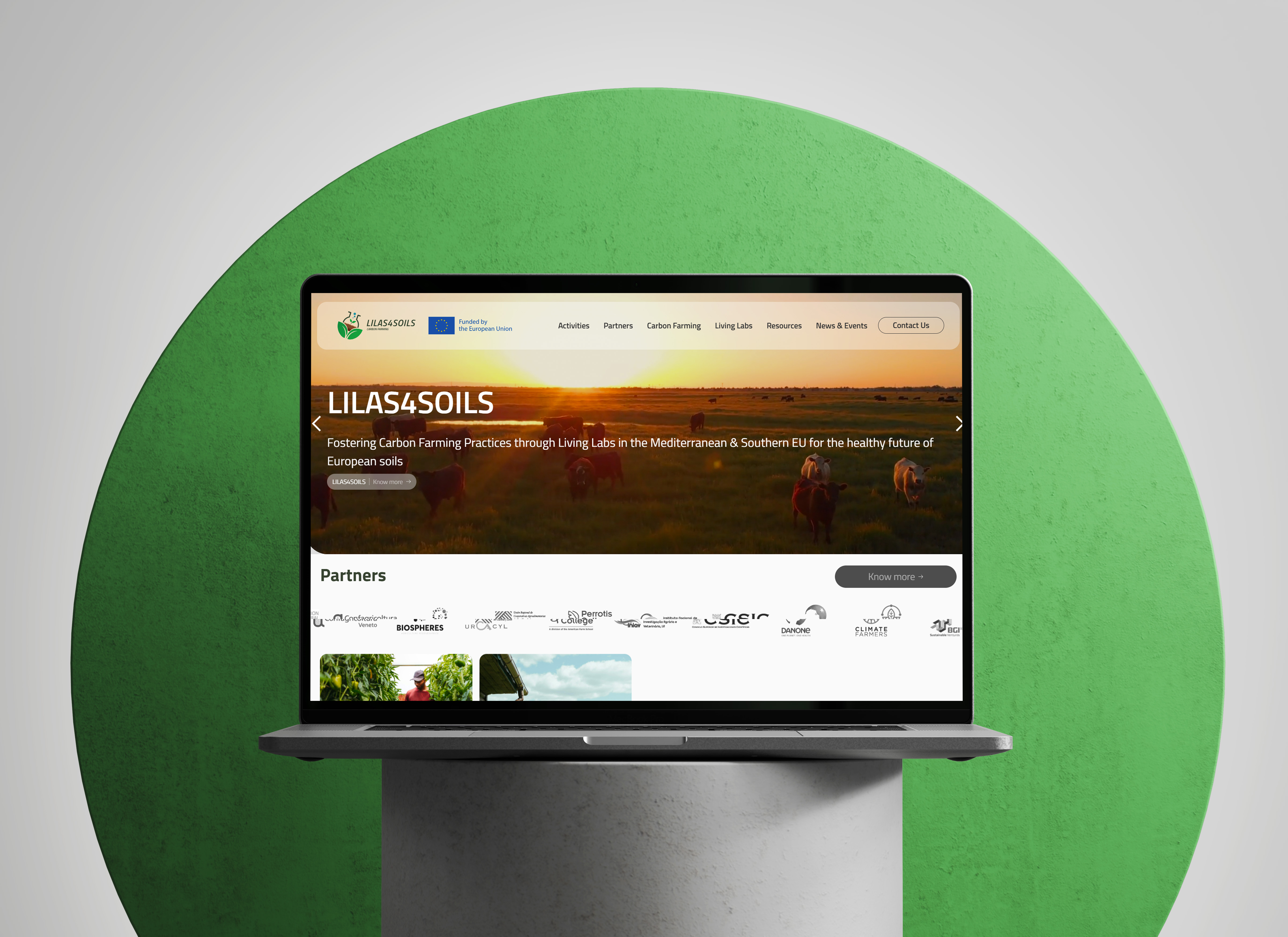 LILAS4SOILS — branding and webflow website portfolio project