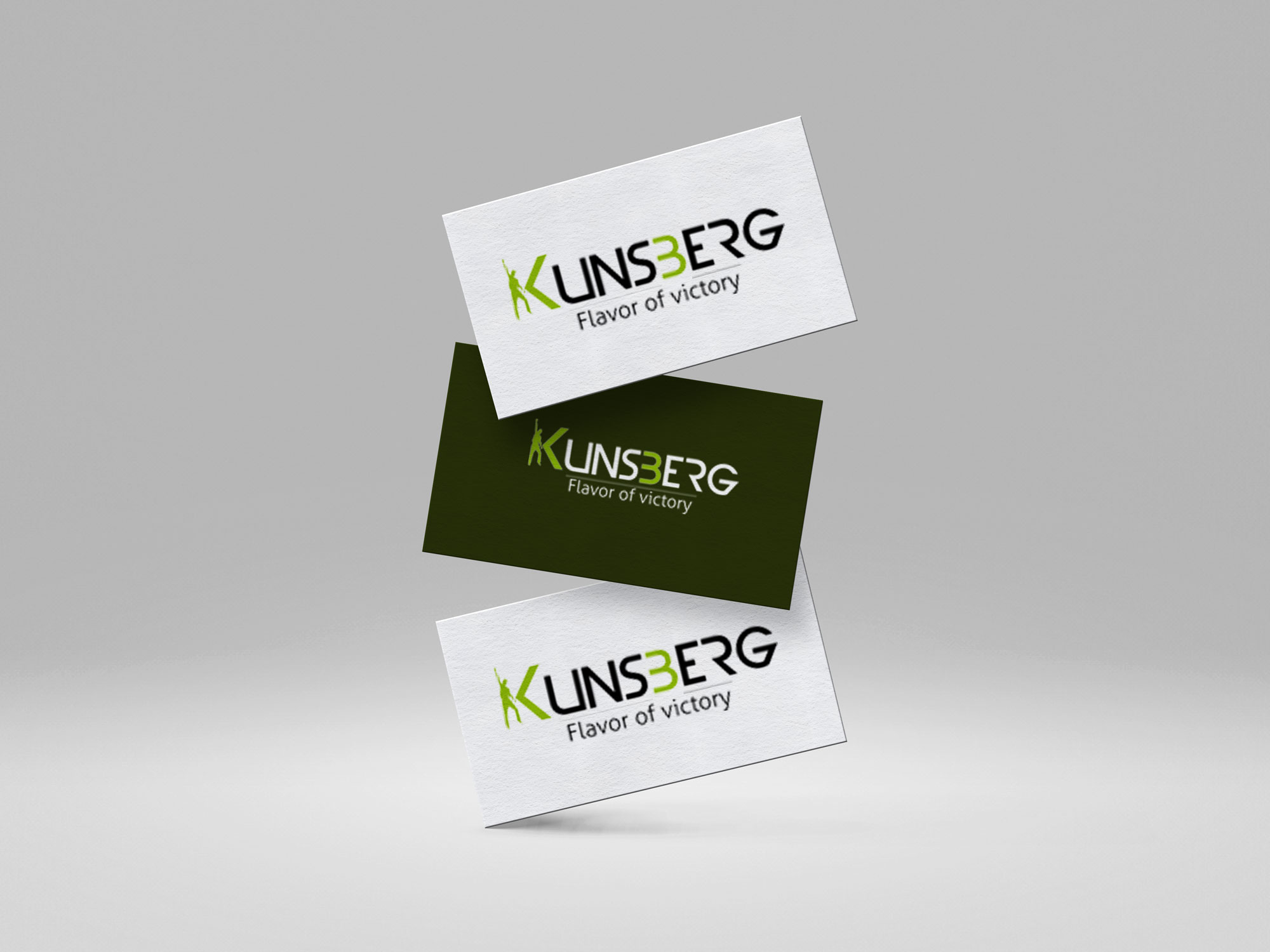 Kunsberg — web and print design portfolio project