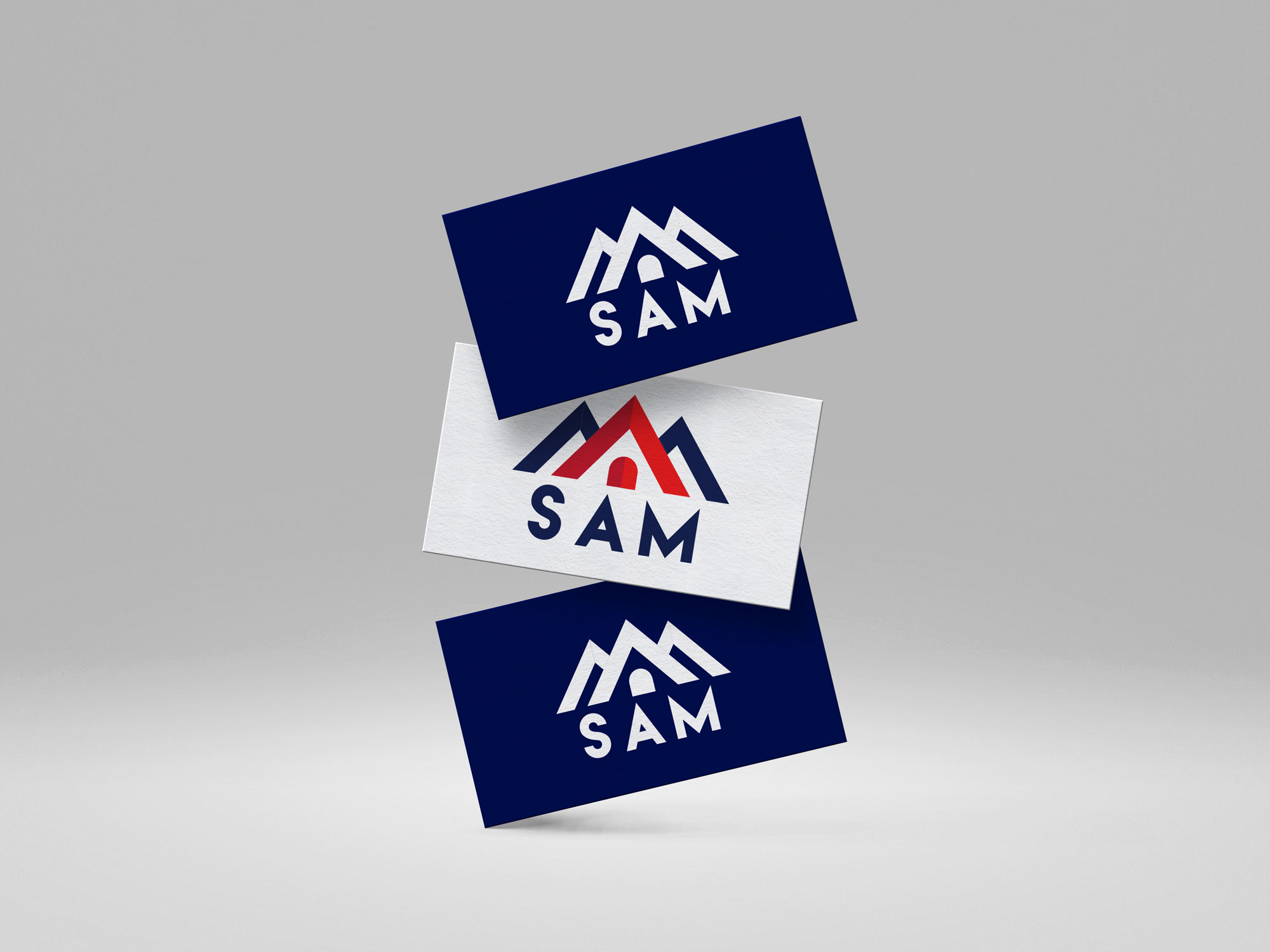 SAM Design — graphic design and print portfolio project