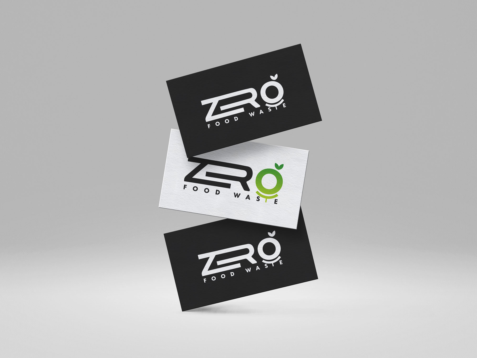 Zero Food Waste — logo and brand identity portfolio project