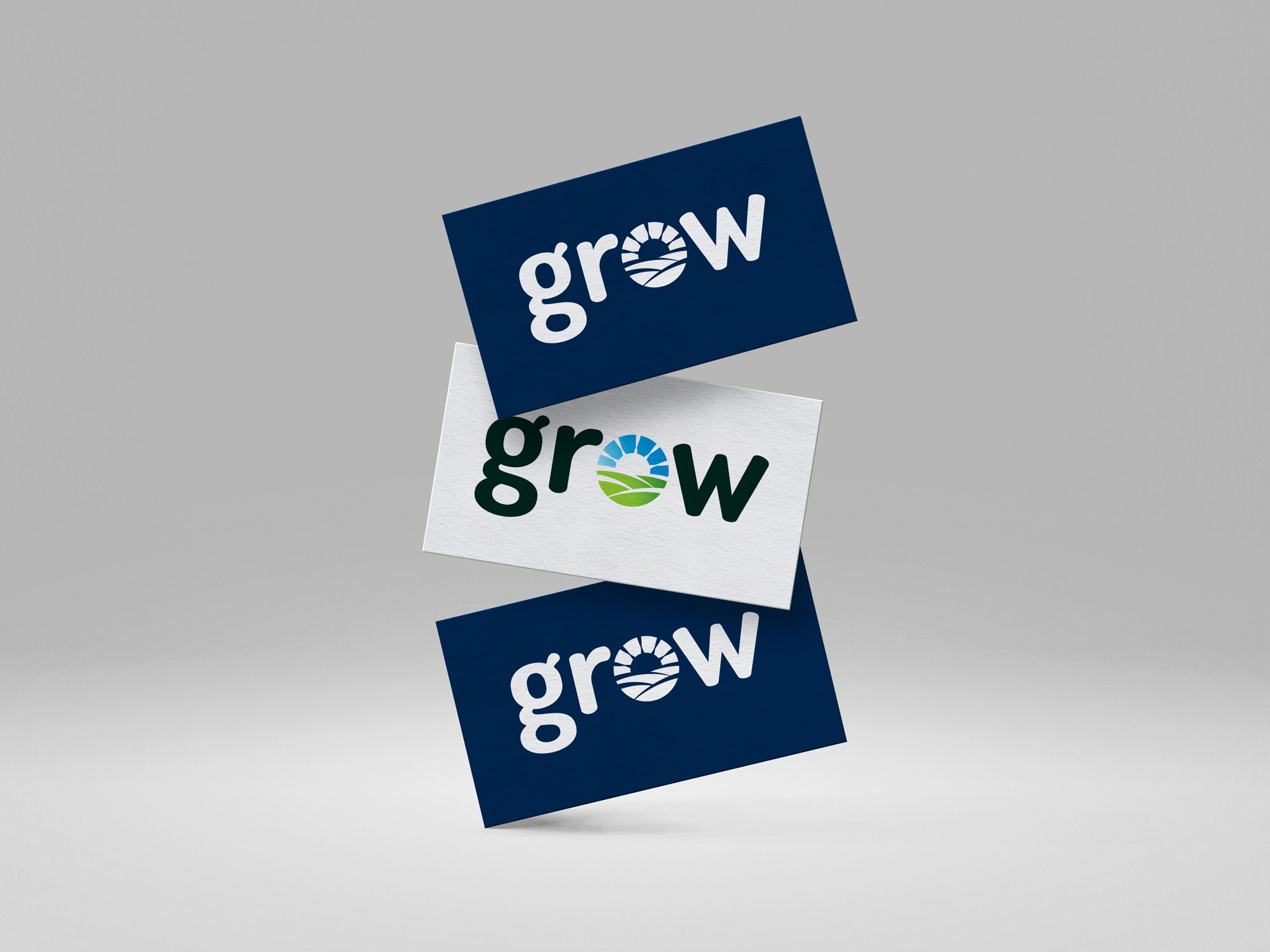 GROW — website visual design portfolio project