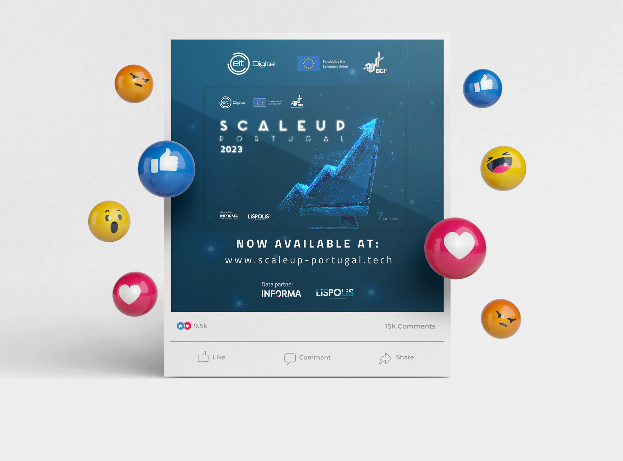 Scaleup Portugal — design project gallery