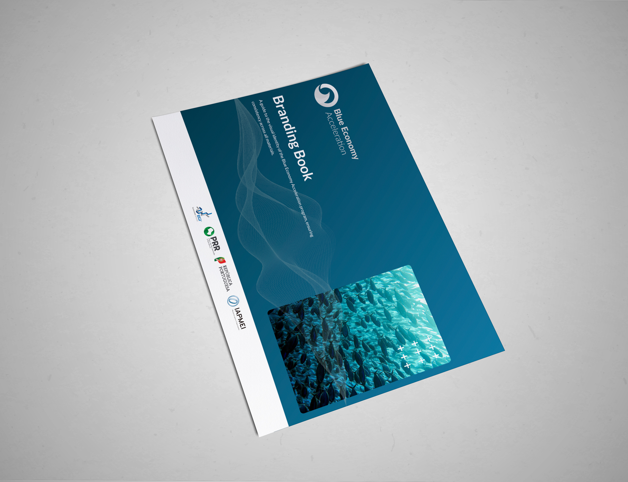 Blue Economy Acceleration — print design